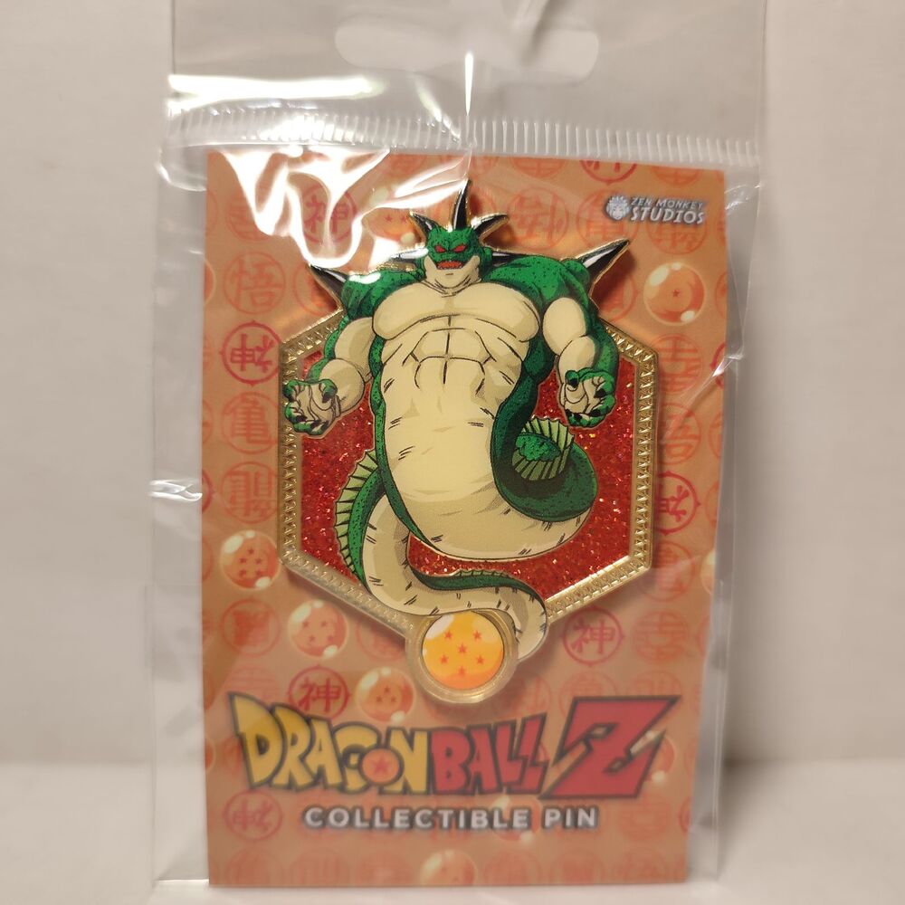 Dragon Ball Z Porunga Golden Series Enamel Pin Official DBZ Anime Badge Figure